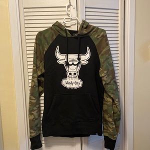 Chicago Bulls Camouflage Hoodie